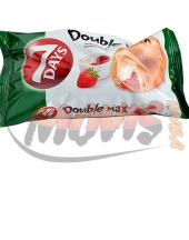 Croissant 7 Days Double Vanilla and Strawberry