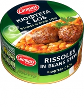 Rissoles in beans stew Compass 300g