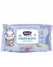 Wet Wipes Zdrave Bebe 72pcs