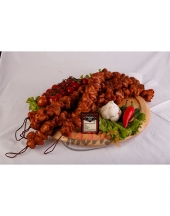 Smocked Chicken Parson's Nose Extra-Mes