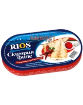 Mackerel Fillet in Hot Tomato Sauce 180g