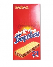 Waffles Borovets Peanutbutter Cream 21pcs