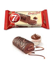 Swiss Roll 7Days Cacao Filling